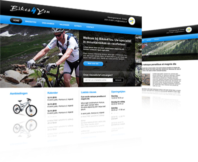 Website ontwikkeling Bikes4You